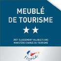 Plaque Meubl de Tourisme 2* 2021